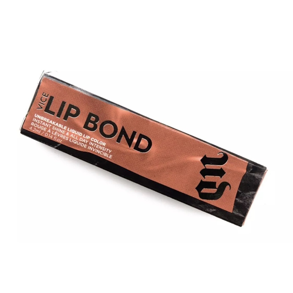 URBAN DECAY Vice Lip Bond Glossy Liquid Lipstick - Pleased -  Authentic NIB